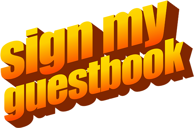 sign my guestbook!